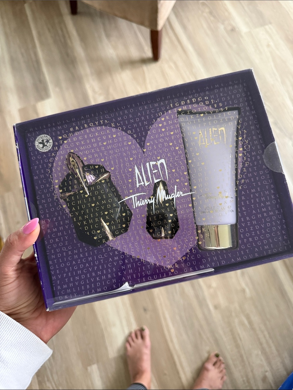 Thierry Mugler Alien Fragrance Gift Set - Purple & Gold